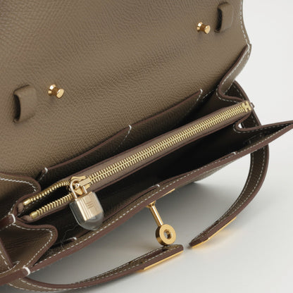 Élise To-Go Portemonnaie in Taupe – Originalansicht 3