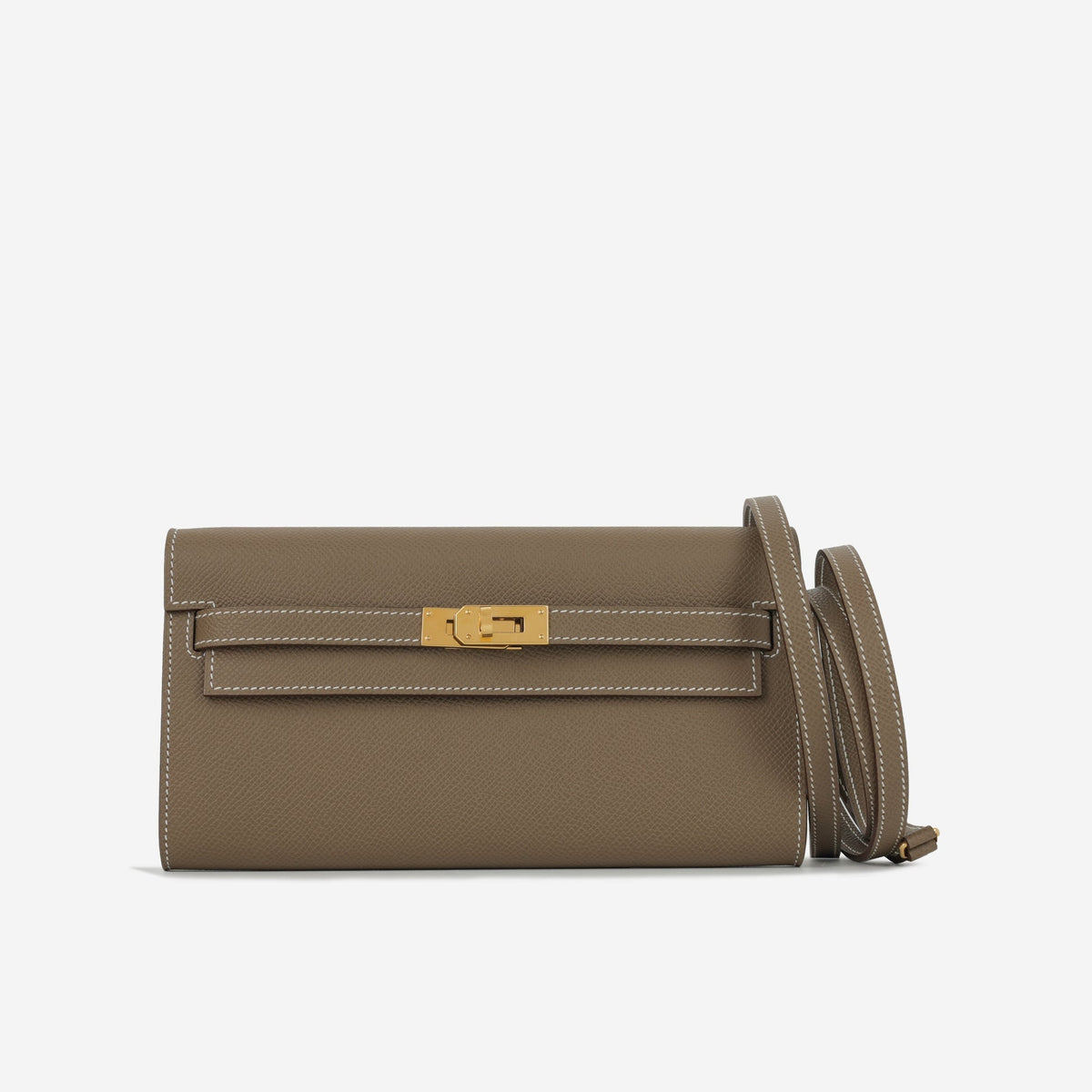 Élise To-Go Portemonnaie in Taupe – Originalansicht 5