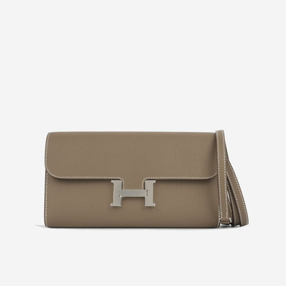 Noémie To-Go Portemonnaie in Taupe – Originalansicht 3