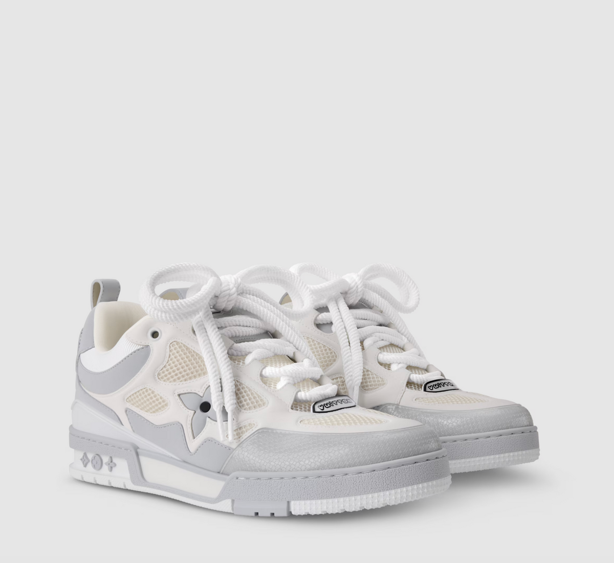 Skate Sneaker Grau/Beige – Produktfoto 2