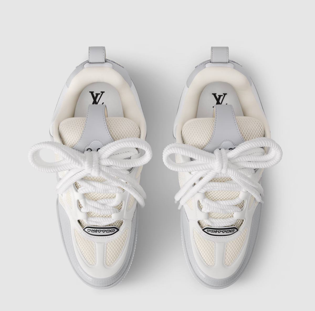 Skate Sneaker Grau/Beige – Produktfoto 3