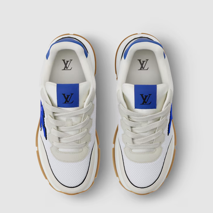 Sneaker Luxus Classic Blu – Produktfoto 3