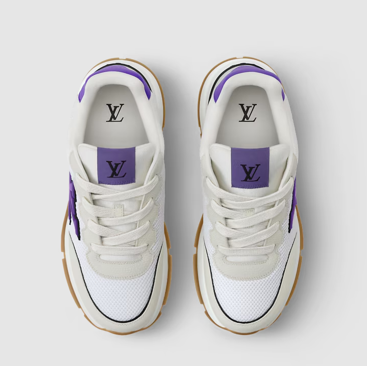 Sneaker Luxus Classic Violett – Produktfoto 3
