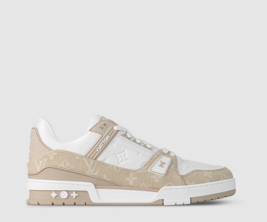 Sneaker Trainer Monogram Beige – Produktfoto 1