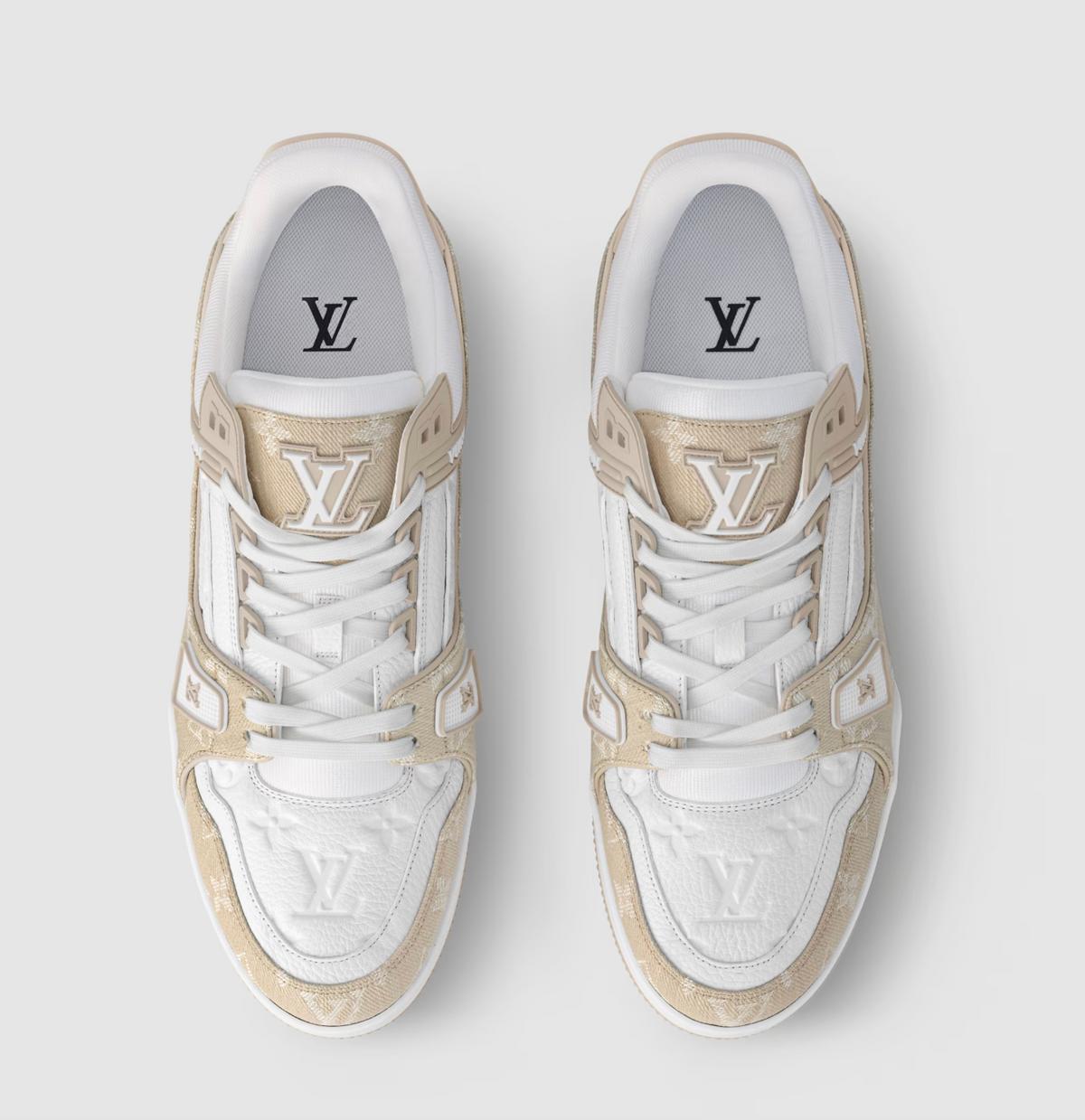 Sneaker Trainer Monogram Beige – Produktfoto 2