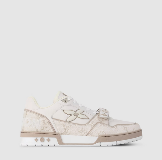 Sneaker Trainer Monogram Beige – Produktfoto 1