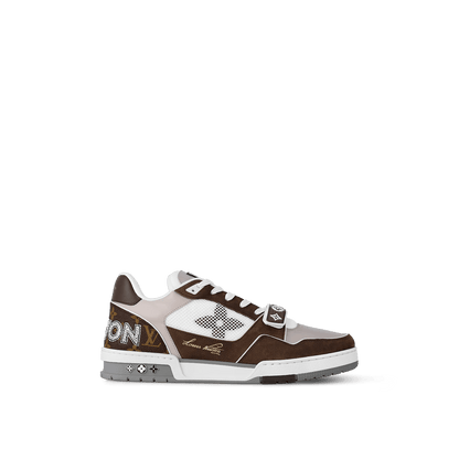 Sneaker Trainer Monogram Denim Mokka – Produktfoto 1