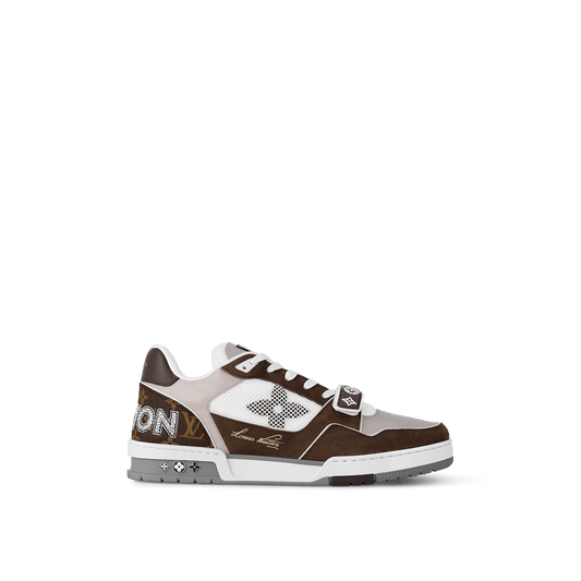 Sneaker Trainer Monogram Denim Mokka – Produktfoto 1