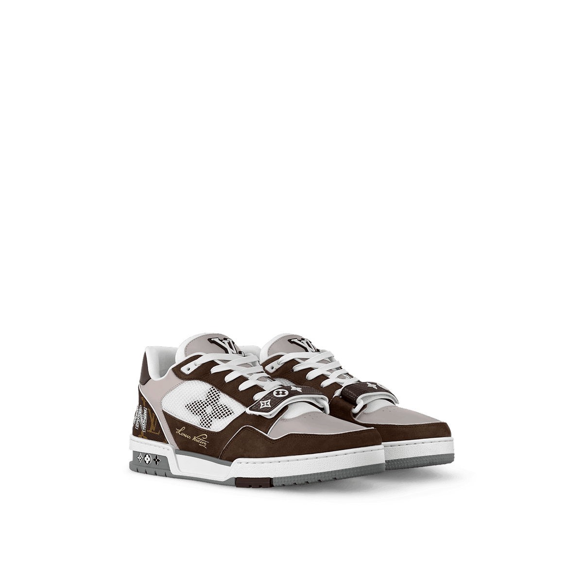 Sneaker Trainer Monogram Denim Mokka – Produktfoto 2