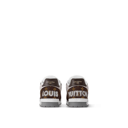 Sneaker Trainer Monogram Denim Mokka – Produktfoto 3
