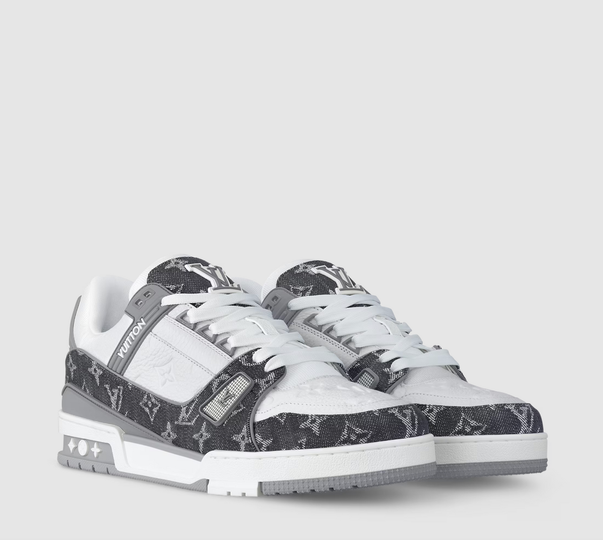 Sneaker Trainer Monogram Grau – Produktfoto 2
