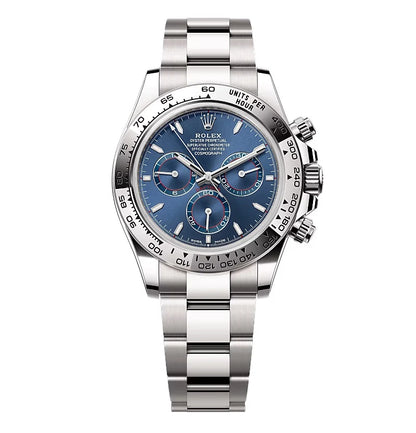 Velaro Chronograph Leuchtend Blau 40 mm
