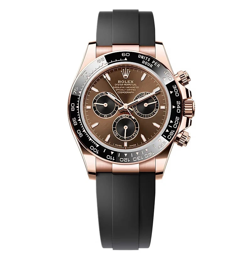 Velaro Chronograph Schokoladenbraun Flex-Armband 40 mm