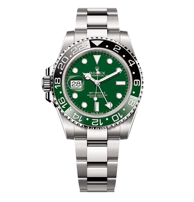 Meridian Dual-Time Absinthe Oyster 40 mm