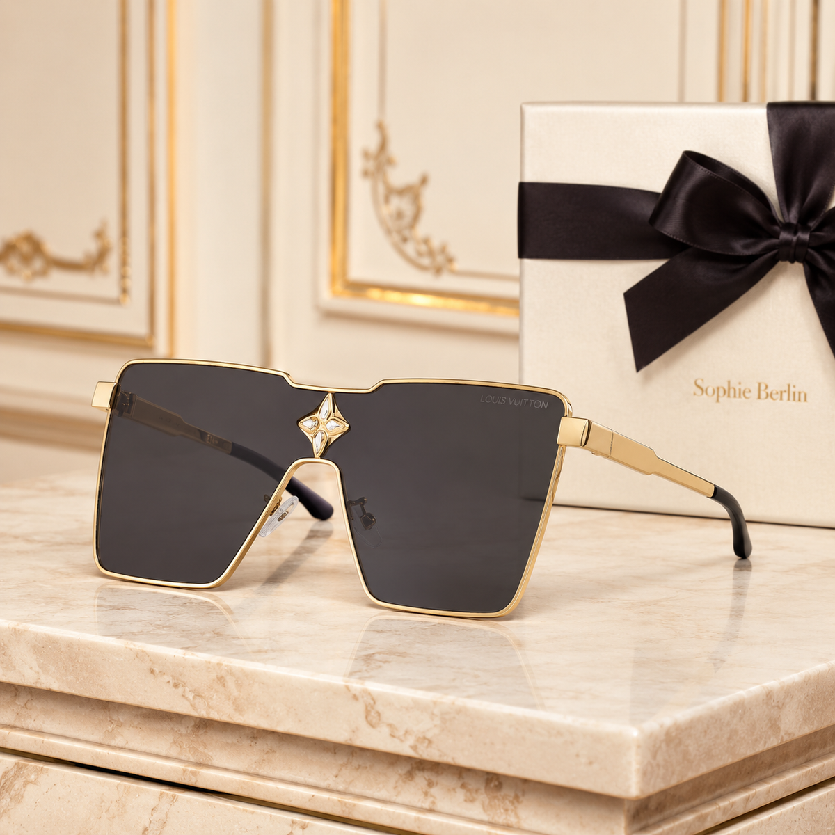 Cyclone Metall-Sonnenbrille 1992 – Sophie Berlin Prestige