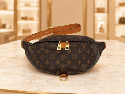 Vintage Monogramm-Bauchtasche