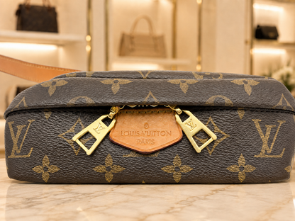 Vintage Monogramm-Bauchtasche