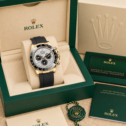 Velaro Chronograph Meteorite Schwarz 40 mm in grüner Präsentationsbox