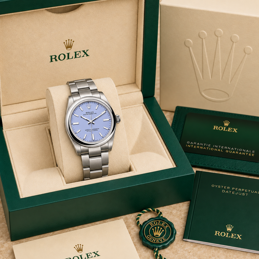 Élan Classic Lavendel 31 mm in grüner Präsentationsbox
