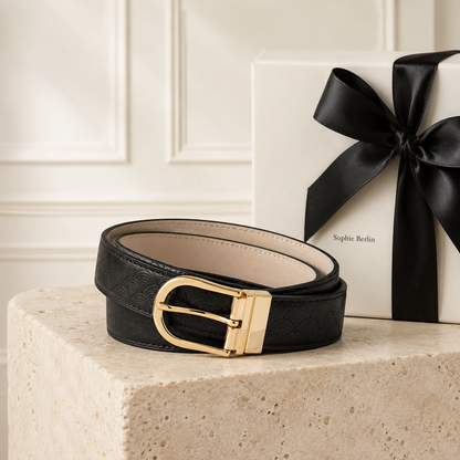 Éclat Wendegürtel für Herren – Schwarz/Gold, 32 mm – Sophie Berlin Profilbild