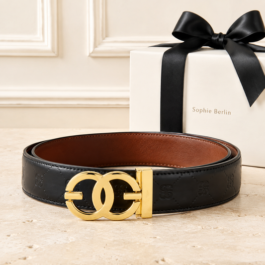 Ancre Wendegürtel für Herren – Schwarz/Gold, 32 mm – Sophie Berlin Profilbild