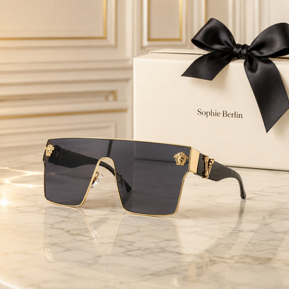 Hot Couple Square-Sonnenbrille – Sophie Berlin Prestige