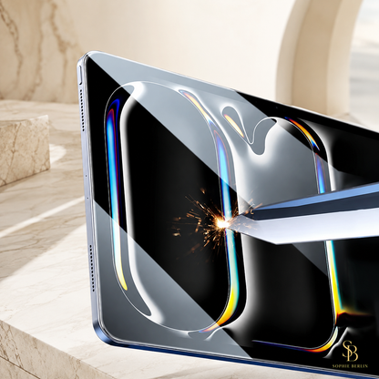 Transparentes Displayschutzglas für das iPad – Sophie-Berlin-Luxusansicht 3