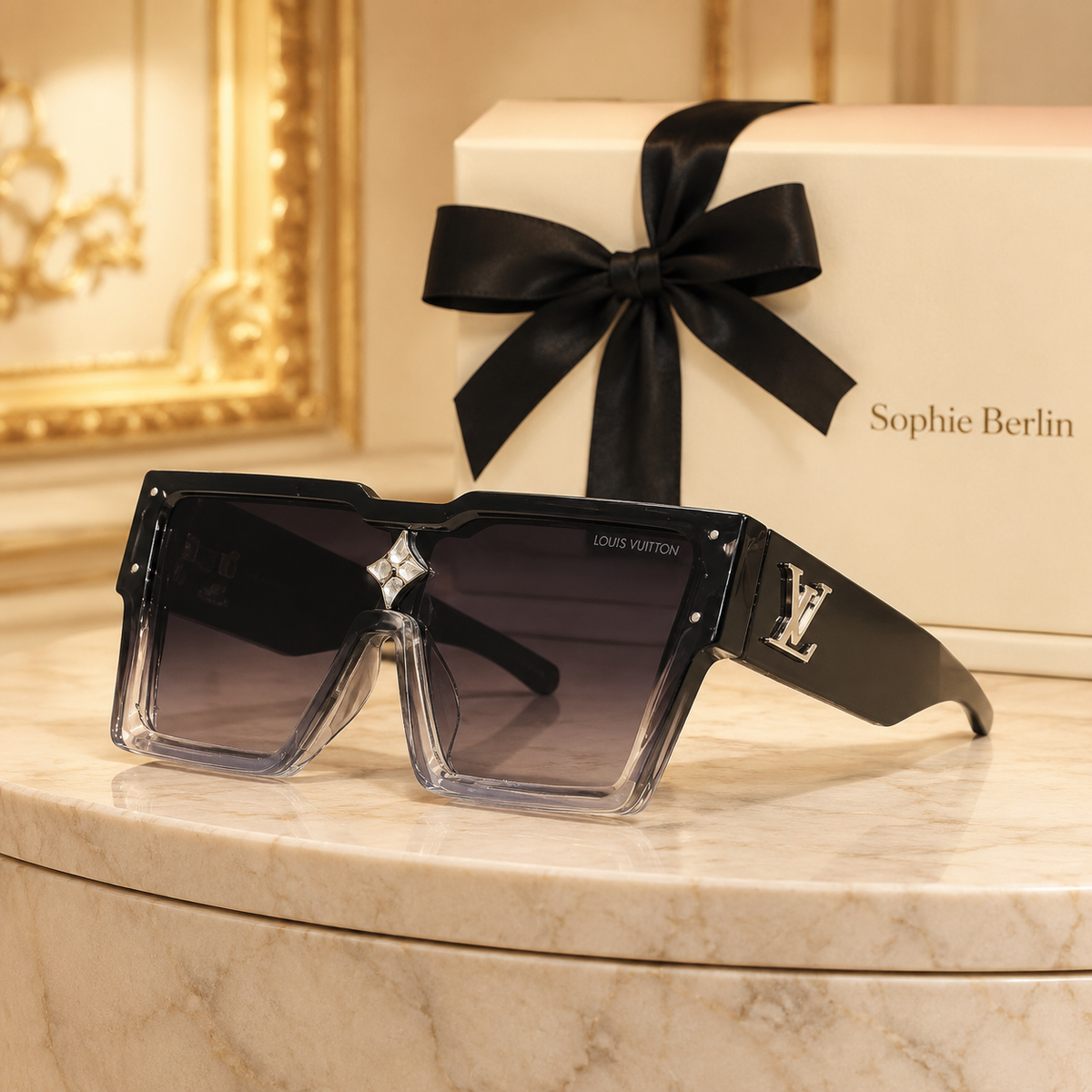 Luxus Statement-Sonnenbrille L-002 – Sophie Berlin Prestige