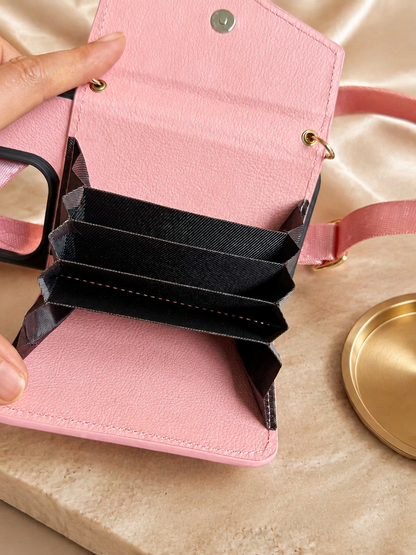 Sophie Berlin Luxus-Wallet-Handyhülle – Kartenfächer