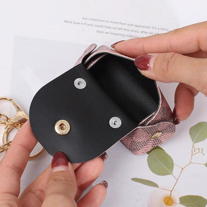 Mini-Taschen-Schlüsselanhänger in sechs Farben – Originalansicht 4