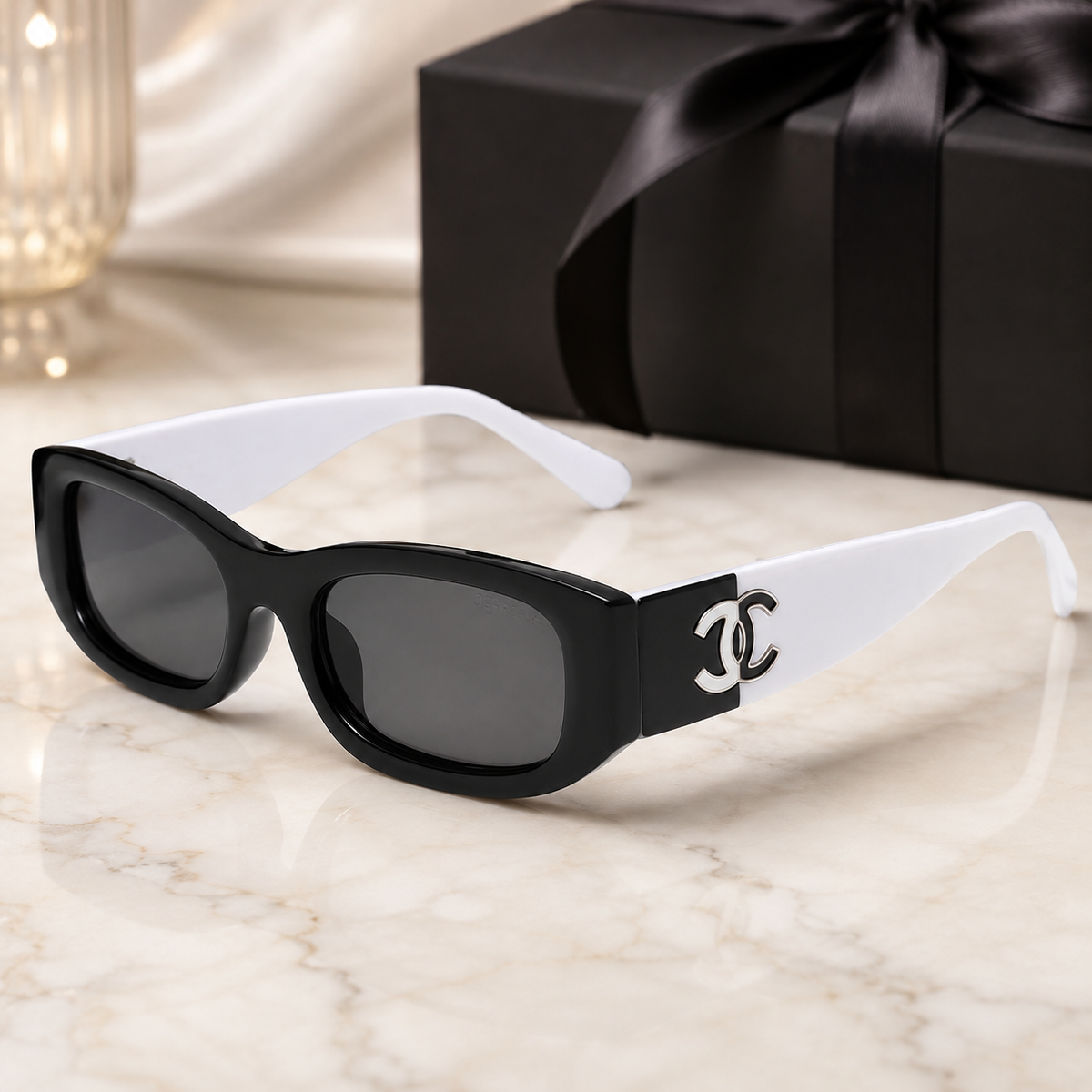 Vintage Statement Sonnenbrille – Luxusansicht