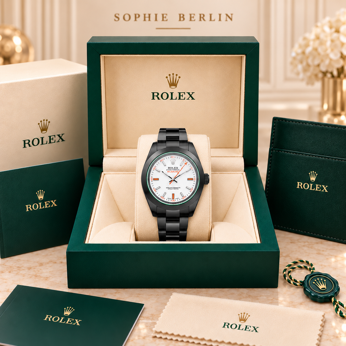 Volta Herrenuhr – Anthrazit & Weiß | 40 mm – in der optionalen Präsentationsbox