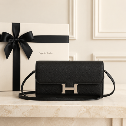 Élodie To-Go Portemonnaie in Schwarz – Sophie Berlin