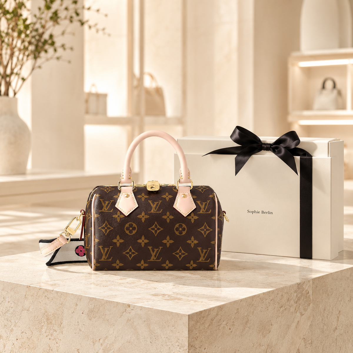 Speedy Bandoulière 20 Bag Rosa Luxus-Profilfoto