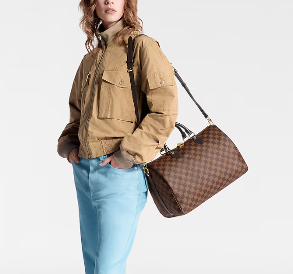 Speedy Bandoulière 35 Damier Ébène Originalfoto 4