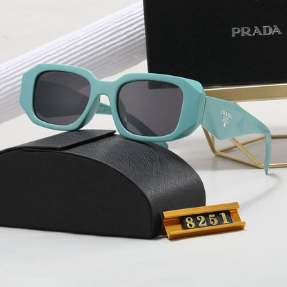 Polygonale Retro Unisex-Sonnenbrille 8251 – Ansicht 11