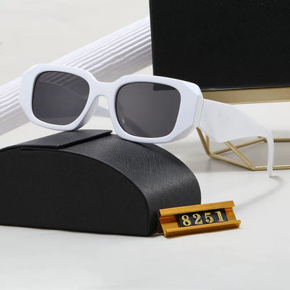 Polygonale Retro Unisex-Sonnenbrille 8251 – Ansicht 13