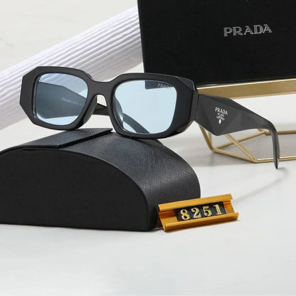 Polygonale Retro Unisex-Sonnenbrille 8251 – Ansicht 15