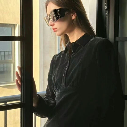 Luxus Sonnenbrille mit großem Rahmen Y-01 – Ansicht 2