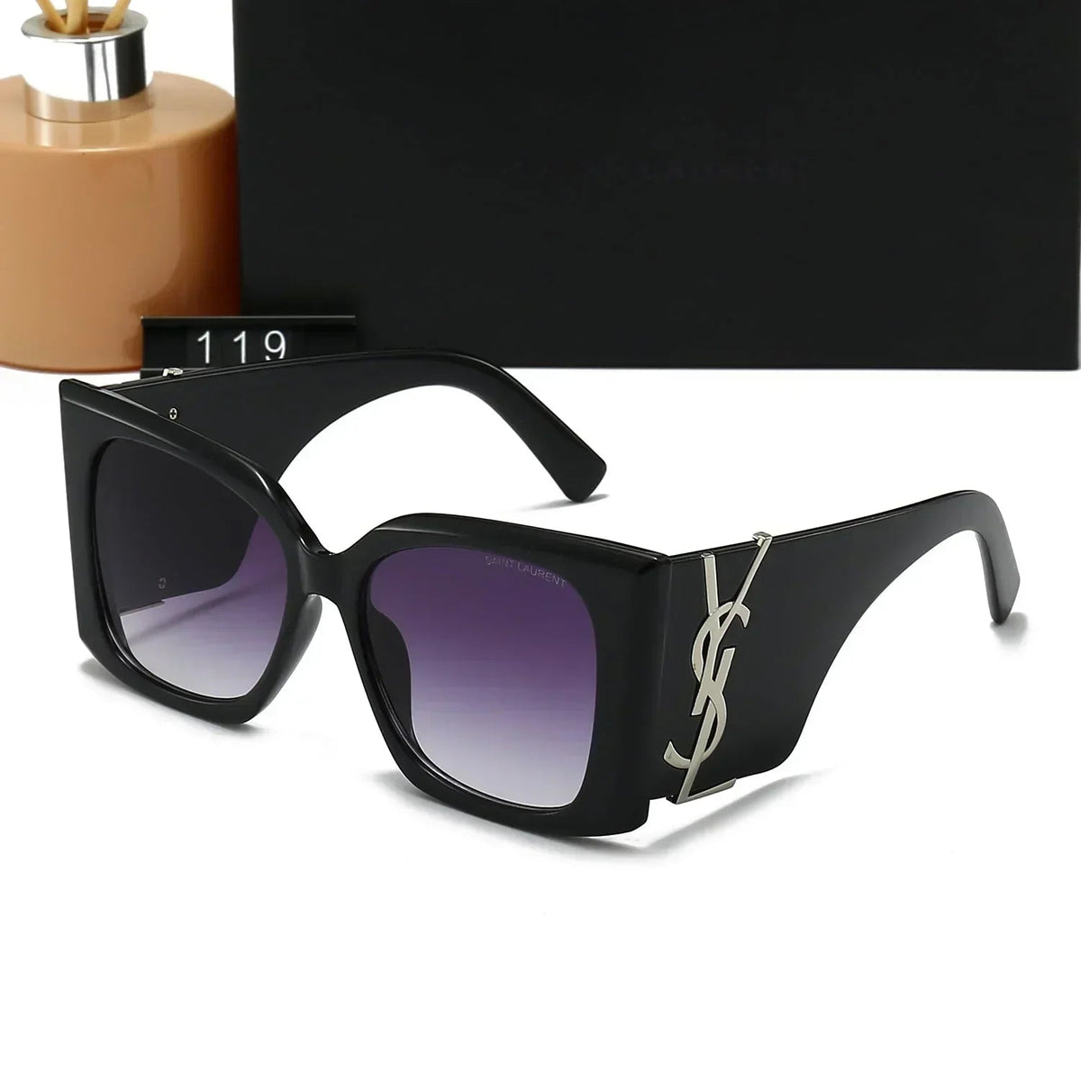 Luxus Sonnenbrille mit großem Rahmen Y-01 – Ansicht 7