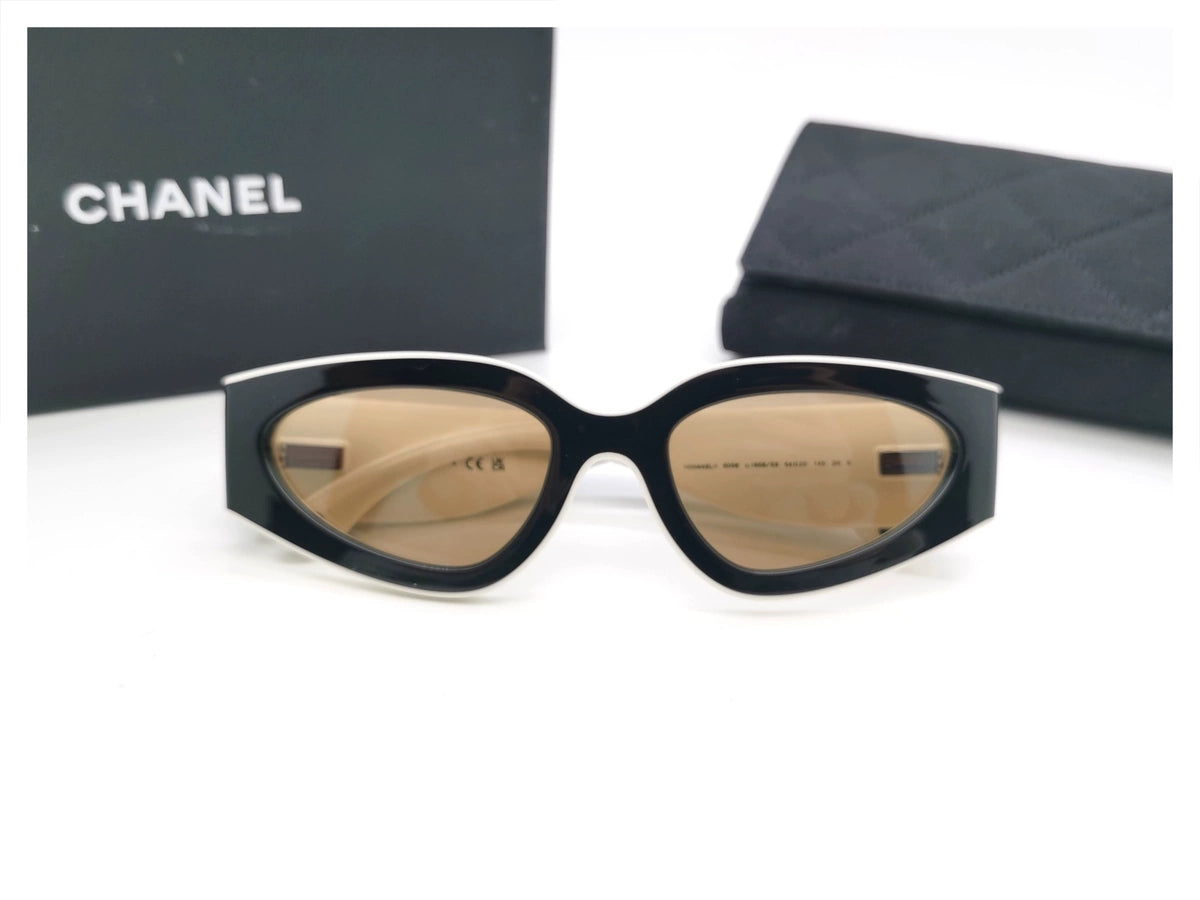 Premium Rechteck-Acetat Sonnenbrille – Ansicht 5