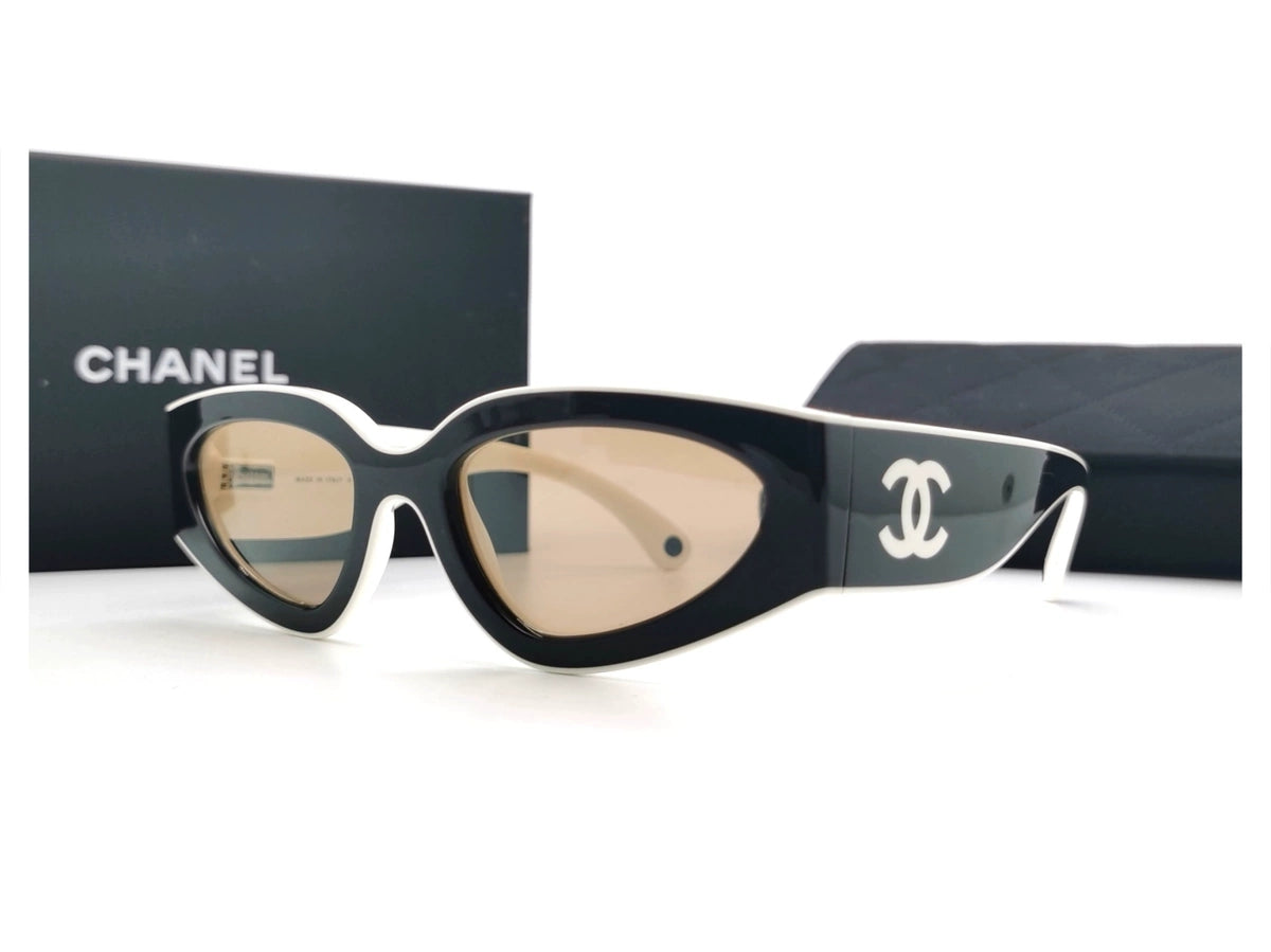 Premium Rechteck-Acetat Sonnenbrille – Ansicht 7