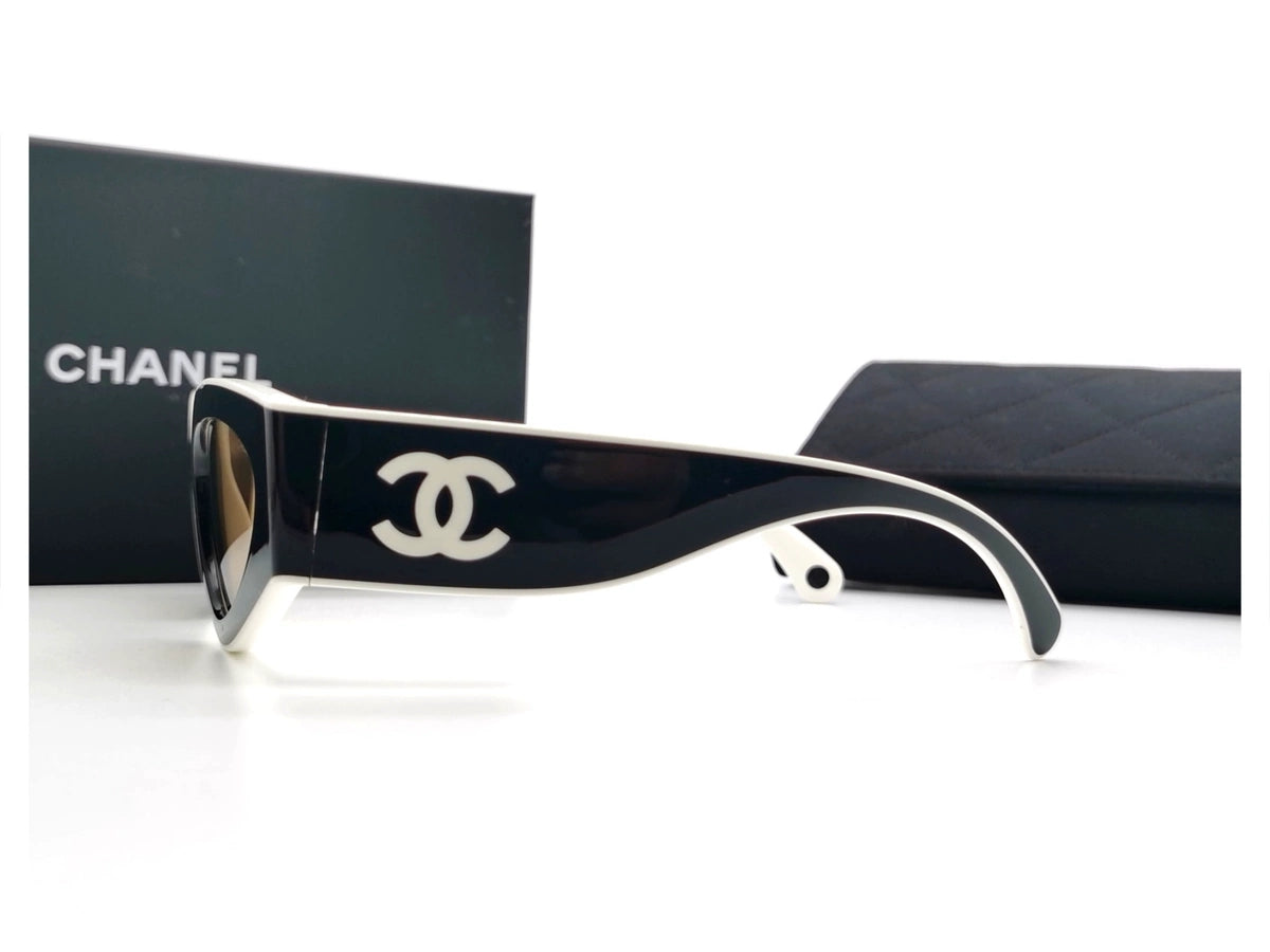 Premium Rechteck-Acetat Sonnenbrille – Ansicht 9