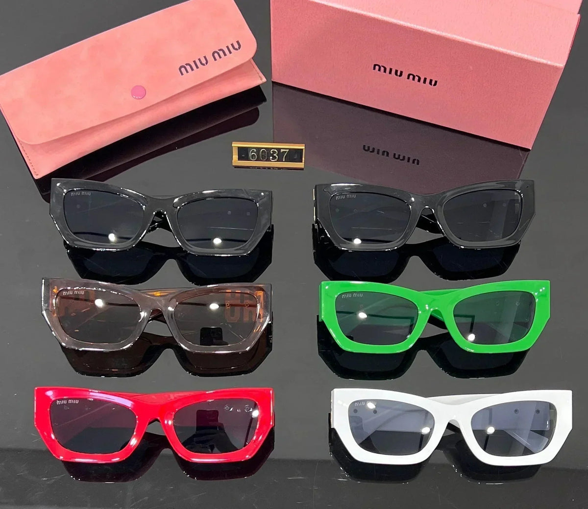 Fashion Cat-Eye Sonnenbrille 6037 – Ansicht 3