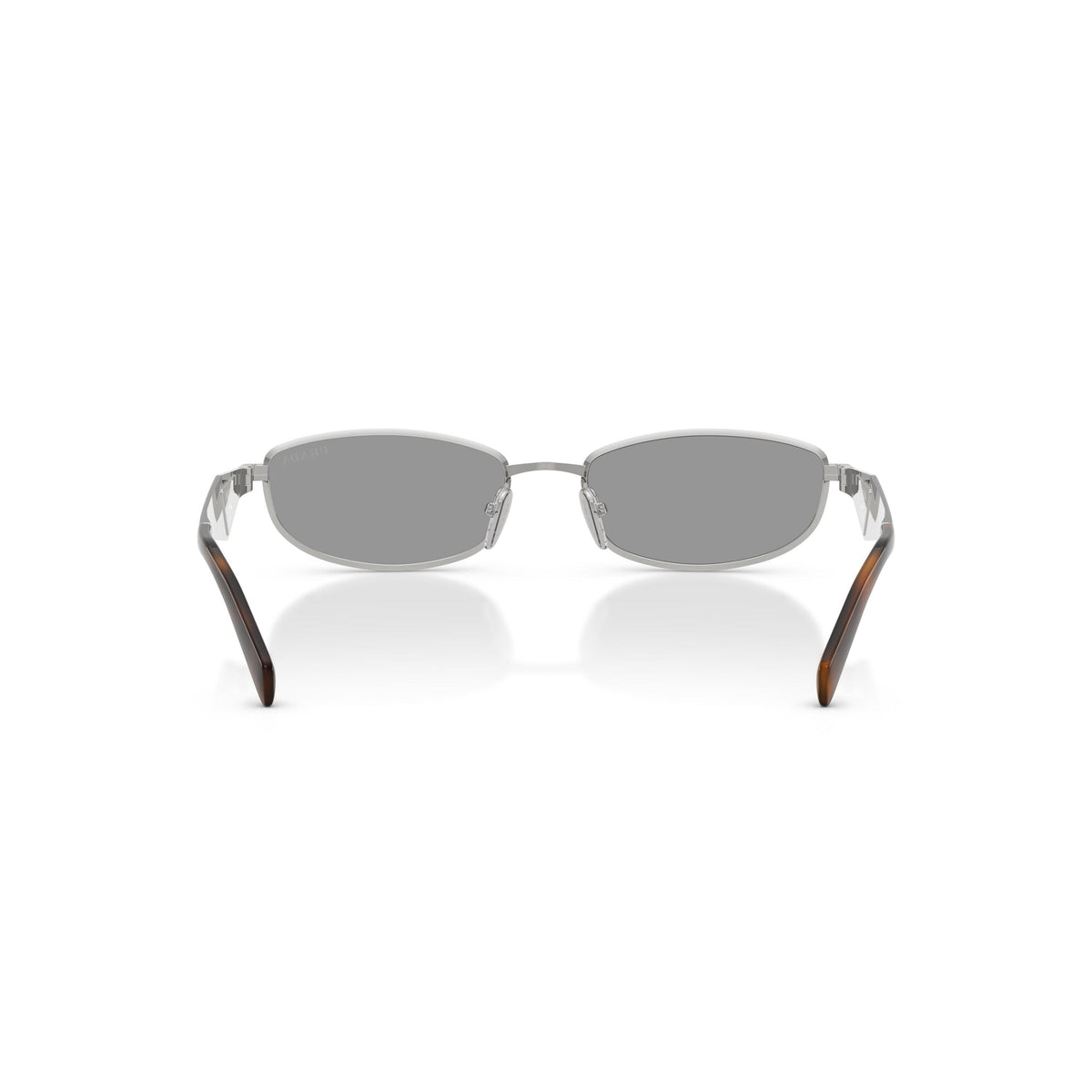 Luxus ovale Metall-Sonnenbrille – Ansicht 10