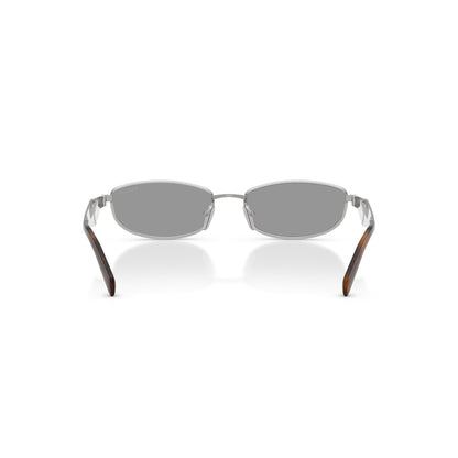 Luxus ovale Metall-Sonnenbrille – Ansicht 10