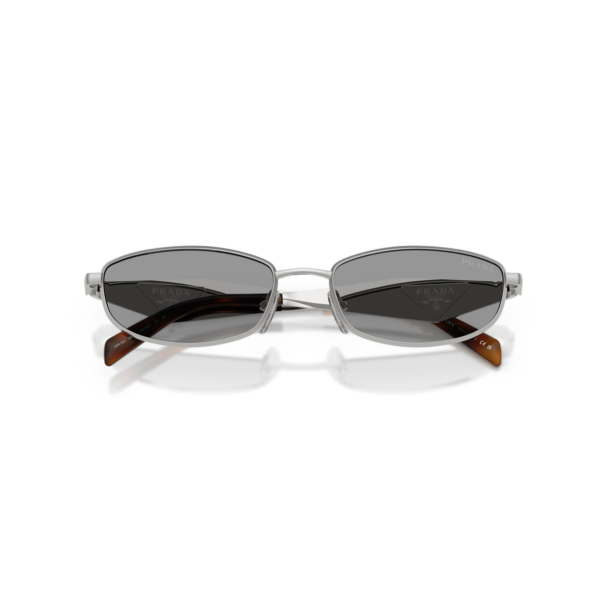 Luxus ovale Metall-Sonnenbrille – Ansicht 12