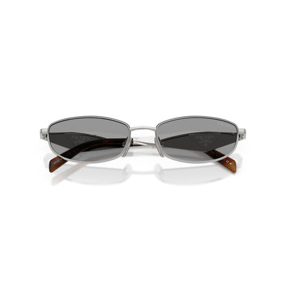 Luxus ovale Metall-Sonnenbrille – Ansicht 12