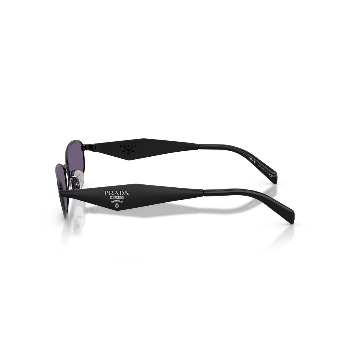Luxus ovale Metall-Sonnenbrille – Ansicht 13