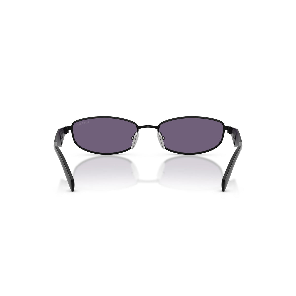 Luxus ovale Metall-Sonnenbrille – Ansicht 14